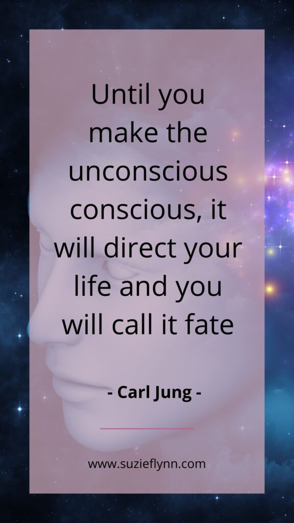 Until you make the unconscious conscious, it will direct your life and your will call it fate